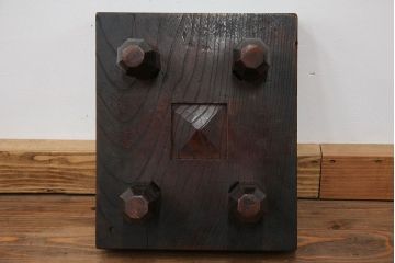 アンティーク雑貨　古民具・骨董　古い欅の将棋盤