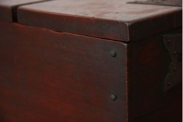 アンティーク雑貨　古民具・骨董　古い銭箱