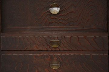 アンティーク雑貨　古民具・骨董　上品な古い裁縫箱(針箱)