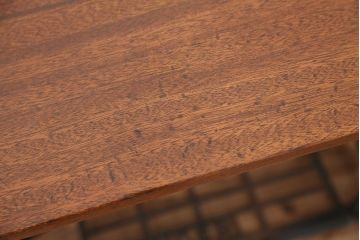 アンティーク　古いミシンのリメイクテーブル(机・作業台)