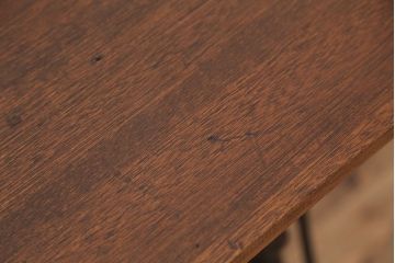 アンティーク　古いミシンのリメイクテーブル?(机・作業台)