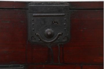 アンティーク家具　古民具・骨董　時代箪笥ローチェスト(ローボード)