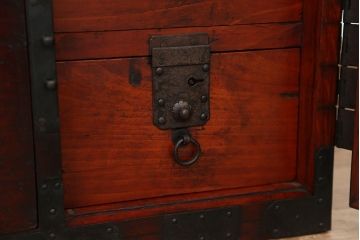 アンティーク家具　古民具・骨董　時代箪笥ローチェスト(ローボード)