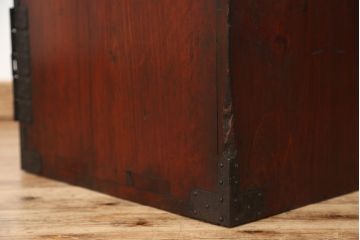 アンティーク家具　古民具・骨董　時代箪笥ローチェスト(ローボード)