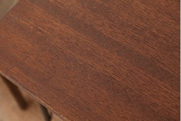 アンティーク家具　アンティーク　天板一枚板!古材を使った鉄脚テーブル(作業台・机)