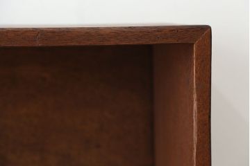 アンティーク家具　アンティーク　古い学校の脚付き本棚?(飾り棚・陳列棚)