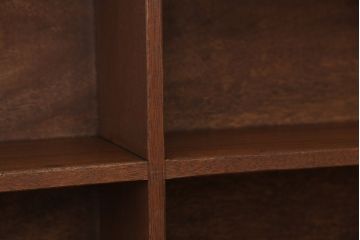 アンティーク家具　アンティーク　古い学校の脚付き本棚?(飾り棚・陳列棚)