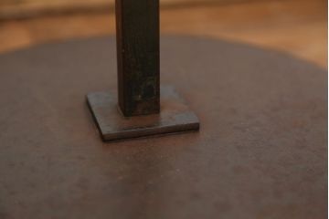 アンティーク雑貨　アンティーク　レトロなデザインのアイアン帽子掛け(ハンガーラック)