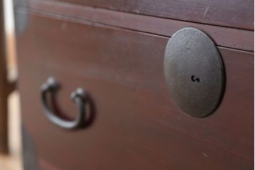 アンティーク家具　アンティーク　シンプルな時代箪笥ローチェスト?(ローボード)
