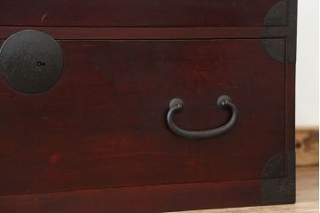 アンティーク家具　アンティーク　シンプルな時代箪笥ローチェスト?(ローボード)
