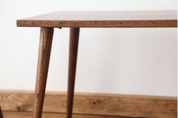 レトロ家具　アンティーク　天板一枚板!古材を使ったレトロなセンターテーブル
