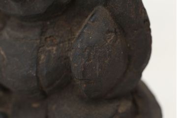 アンティーク雑貨　江戸期　木彫大黒恵比須