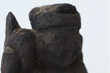 アンティーク雑貨　江戸期　木彫大黒恵比須