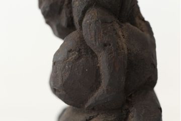 アンティーク雑貨　江戸期　木彫大黒恵比須