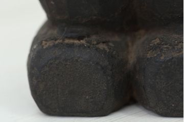 アンティーク雑貨　江戸期　木彫大黒恵比須