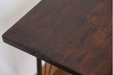 アンティーク家具　☆アンティーク　鉄脚の作業台?(作業台)