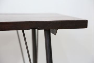 アンティーク家具　☆アンティーク　鉄脚の作業台?(作業台)