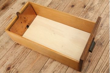 アンティーク家具　イギリスアンティーク　オーク材のライブラリーカードケース(ドロワー、引き出し、図書館、図書室)