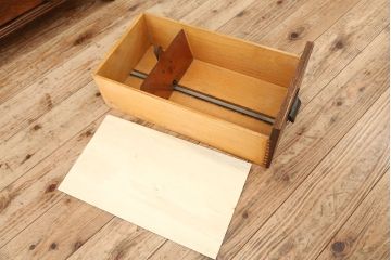 アンティーク家具　イギリスアンティーク　オーク材のライブラリーカードケース(ドロワー、引き出し、図書館、図書室)