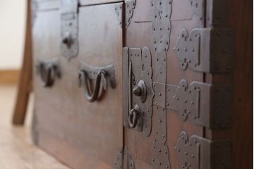 アンティーク家具　古民具・骨董　時代箪笥ローボード(ローチェスト)