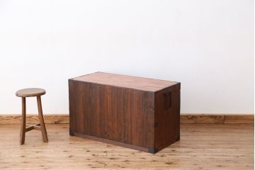 アンティーク家具　古民具・骨董　時代箪笥ローボード(ローチェスト)