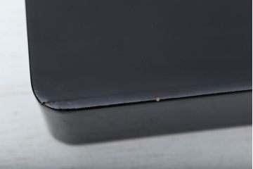 アンティーク雑貨　大正〜昭和初期  黒漆の木製硯箱(文箱)
