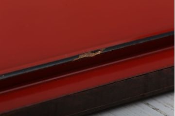 アンティーク雑貨　大正期!古い欅の四段重箱(漆器)