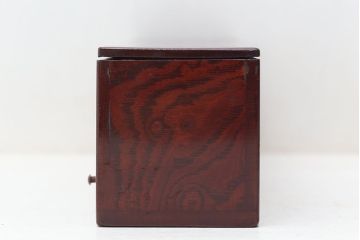 アンティーク雑貨　明治〜大正!欅玉杢の見事な文箱(硯箱、小箱)