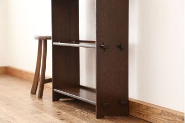 アンティーク家具　アンティーク　古い木の本棚