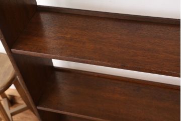 アンティーク家具　アンティーク　古い木の本棚
