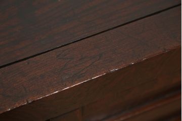 アンティーク家具　古民具・骨董　総ケヤキ!重厚な帳場箪笥