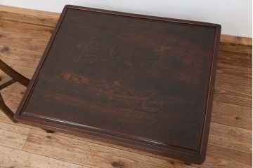 アンティーク家具　古民具・骨董　味のあるテーブル(机・ちゃぶ台)