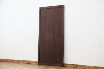 アンティーク　上質な杉柾目板戸　1枚