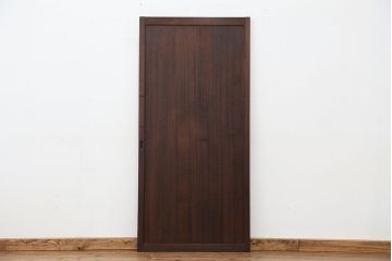 アンティーク　上質な杉柾目板戸　1枚
