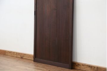 アンティーク　上質な杉柾目板戸　1枚