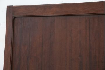 アンティーク　上質な杉柾目板戸　1枚