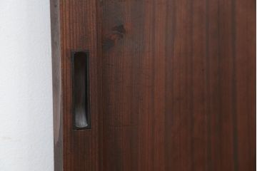 アンティーク　上質な杉柾目板戸　1枚