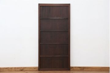 アンティーク　上質な杉柾目板戸　1枚