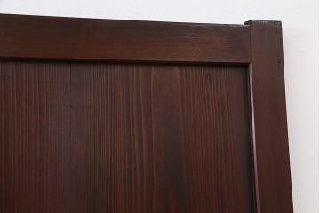 古民具・骨董　美品!時代格子帯戸　4枚セット