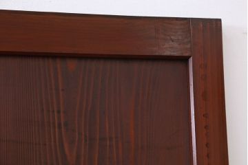アンティーク　古いお家の幅のせまい格子帯戸　4枚セット
