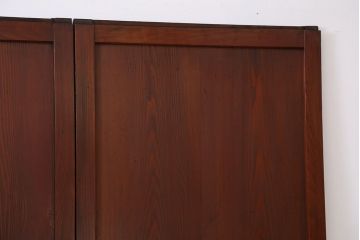 アンティーク　古いお家の幅のせまい格子帯戸　4枚セット