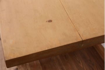 アンティーク家具　アンティーク　特大!天板無垢材一枚板幅3.6m　特大作業台(テーブル、陳列台)