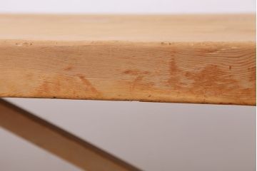 アンティーク家具　アンティーク　特大!天板無垢材一枚板幅3.6m　特大作業台(テーブル、陳列台)(2)