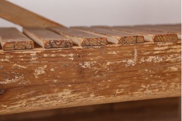 アンティーク家具　アンティーク　特大!天板無垢材一枚板幅3.6m　特大作業台(テーブル、陳列台)(2)