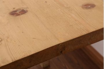 アンティーク家具　アンティーク　天板無垢材の特大作業台(幅3.6m)　