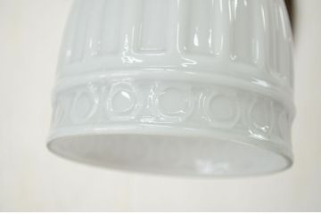 日本製!古い真鍮ブラケット乳白ガラスウォールランプ(照明電笠)