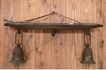 アンティーク　明治～大正!古い洋館の真鍮製天井照明(電笠)?