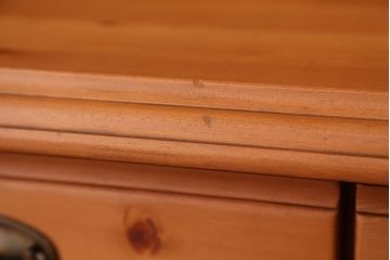 中古　シャルドネ　パイン材食器棚