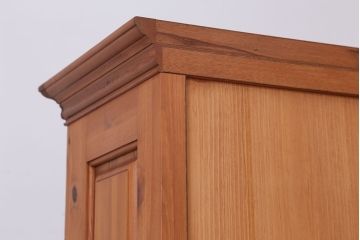 中古　シャルドネ　パイン材食器棚
