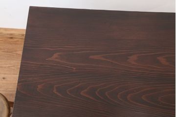 アンティーク家具　アンティーク　古材天板のアイアンテーブル(作業台、机)